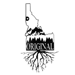 Rooted Original Idaho State Sign